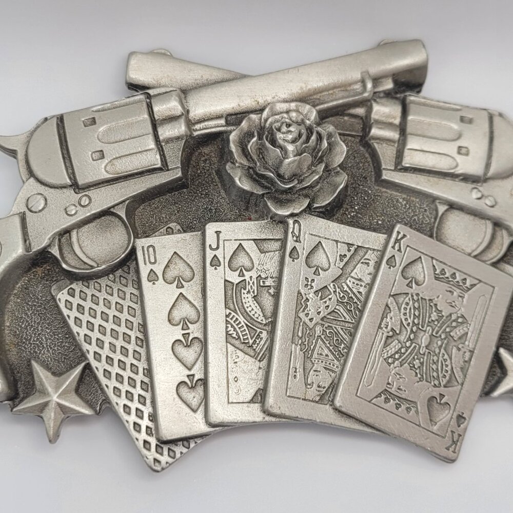 2003 Gun and Rose Belt Buckle